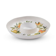 Melamine Chip Dip Platter - Citrus Grove