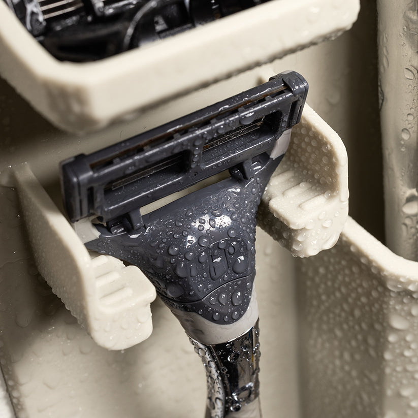 Toothbrush & Razor Holder Sand - Harvey