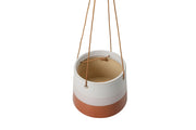 Collector Hanging Pot - Blush/Rust