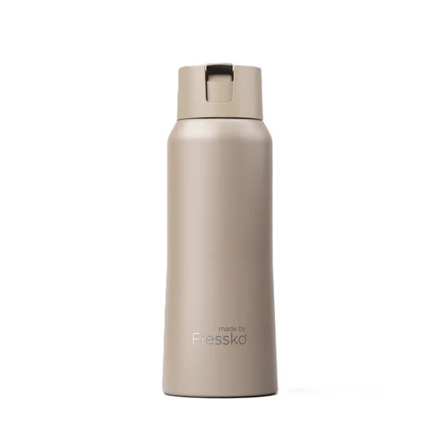 Core Flip Sip Ceramic Bottle 1L - Oat