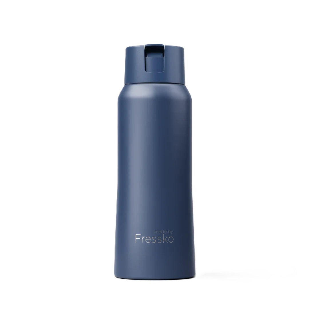 Core Flip Sip Ceramic Bottle 1L - Denim