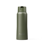 Core Flip Sip Ceramic Bottle 1L - Khaki