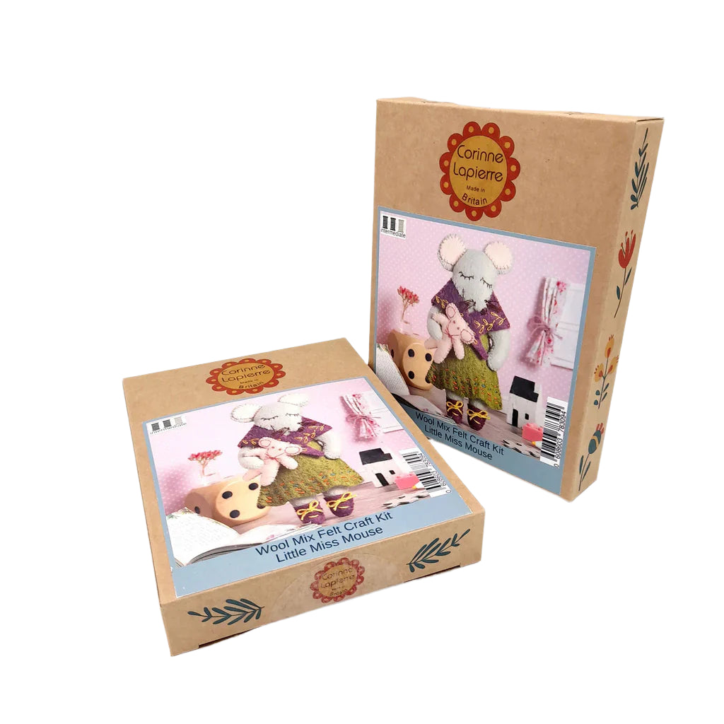 Mini Felt Craft Kit - Little Miss Mouse