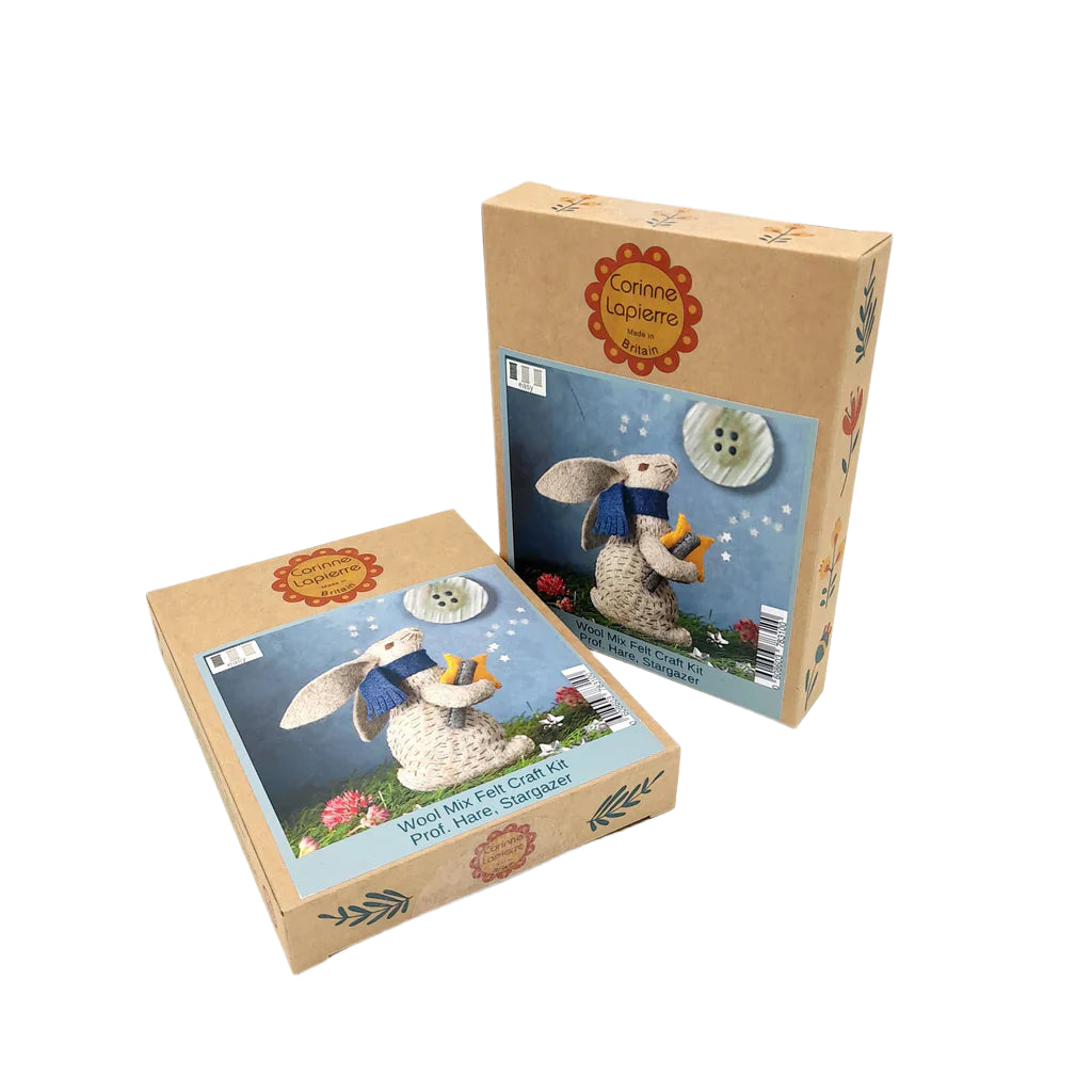 Mini Felt Craft Kit - Prof Hare Stargazer