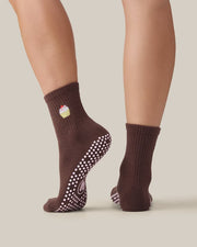 Crew Grip Socks - Cupcake Espresso