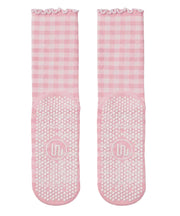 Crew Grip Socks - Picnic Check Pink