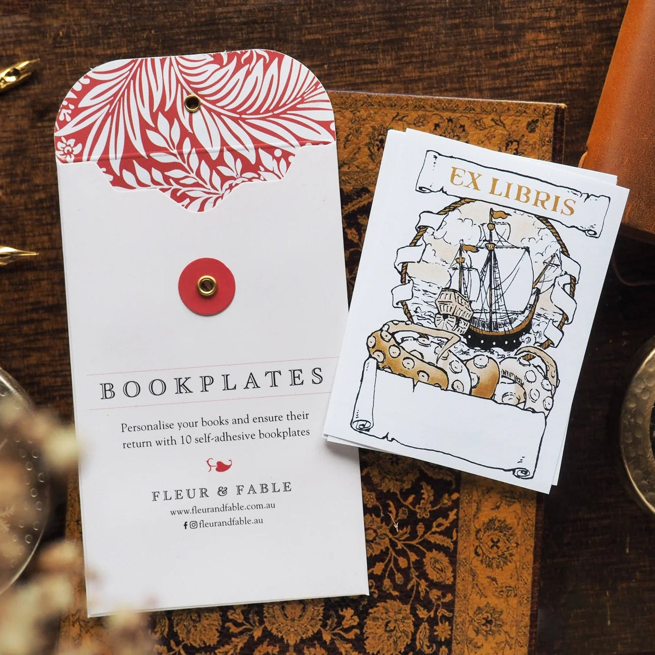 Bookplates - Crossing The Seas