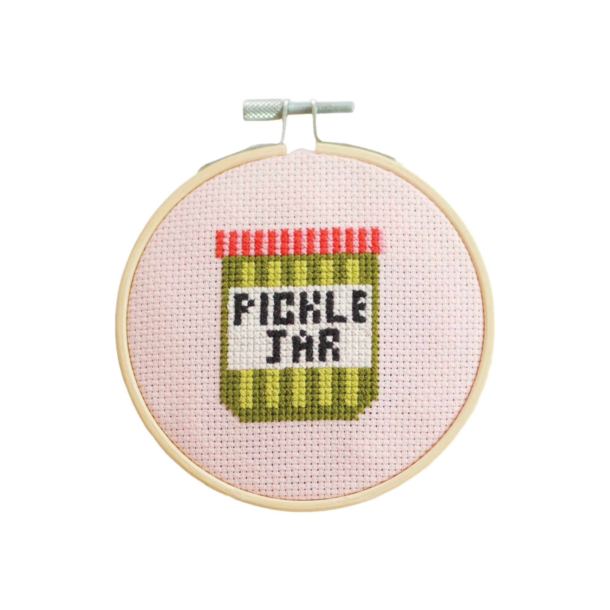 Cross-Stitch Kit - Pickle Jar