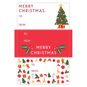Sticker Gift Labels - Cute Christmas