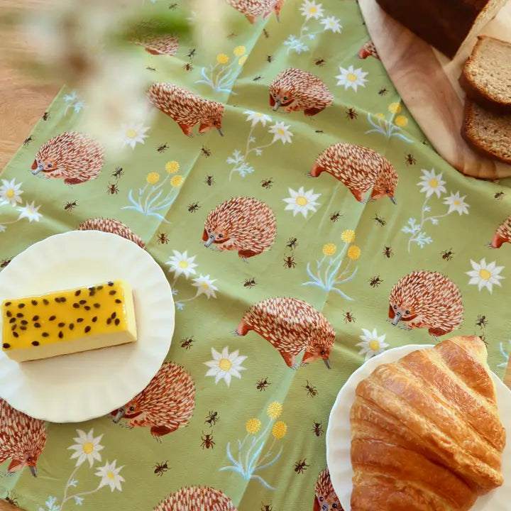 Australian Tea Towel - Echidna