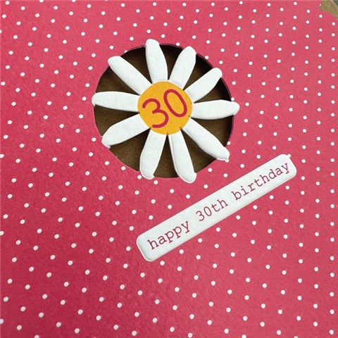 Happy 30th Birthday Card