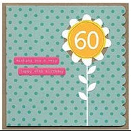Happy 60th Birthday Card