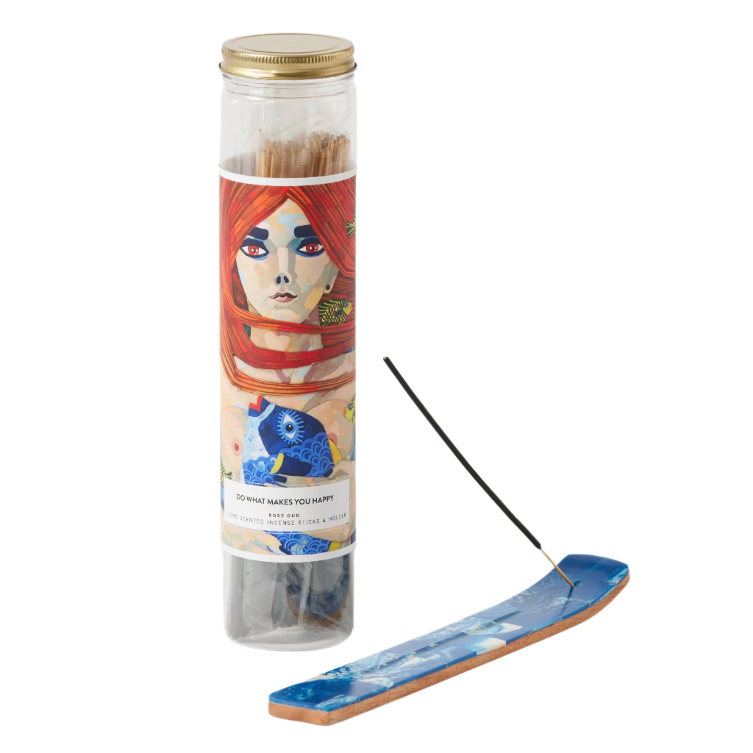 100pc Incense With Holder - Do What Makes You Happy
