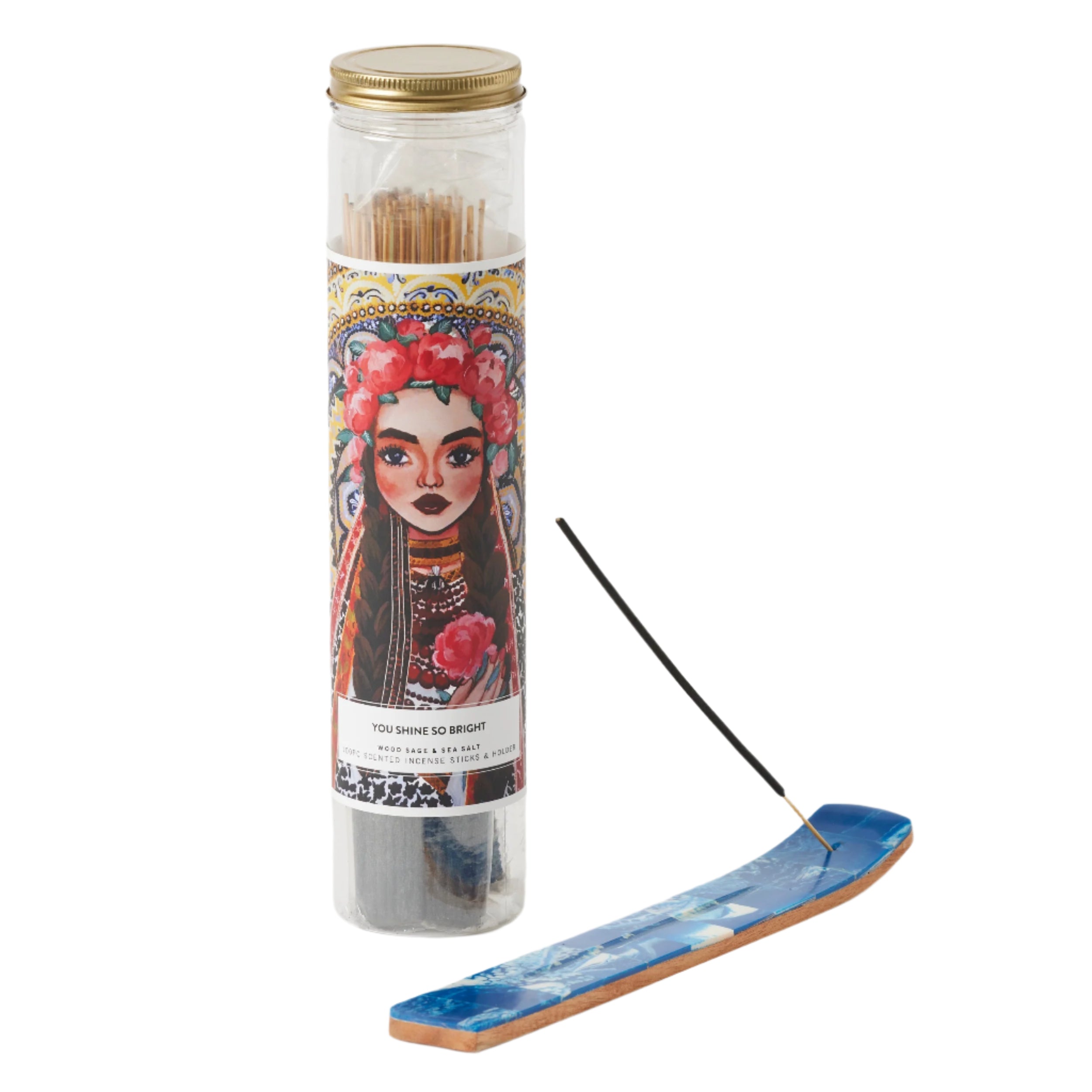 100pc Incense With Holder - You Shine So Bright