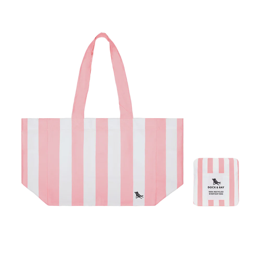 Dock & Bay Beach Tote M - Malibu Pink