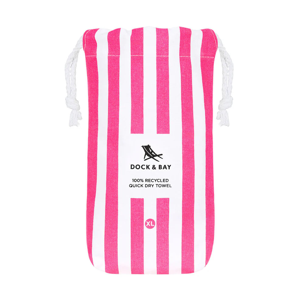 Dock & Bay Beach Towel XL - Phi Phi Pink