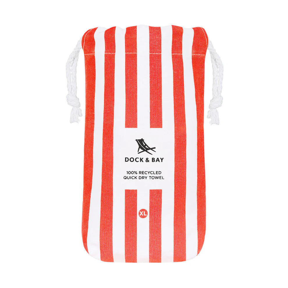 Dock & Bay Beach Towel XL - Waikiki Coral