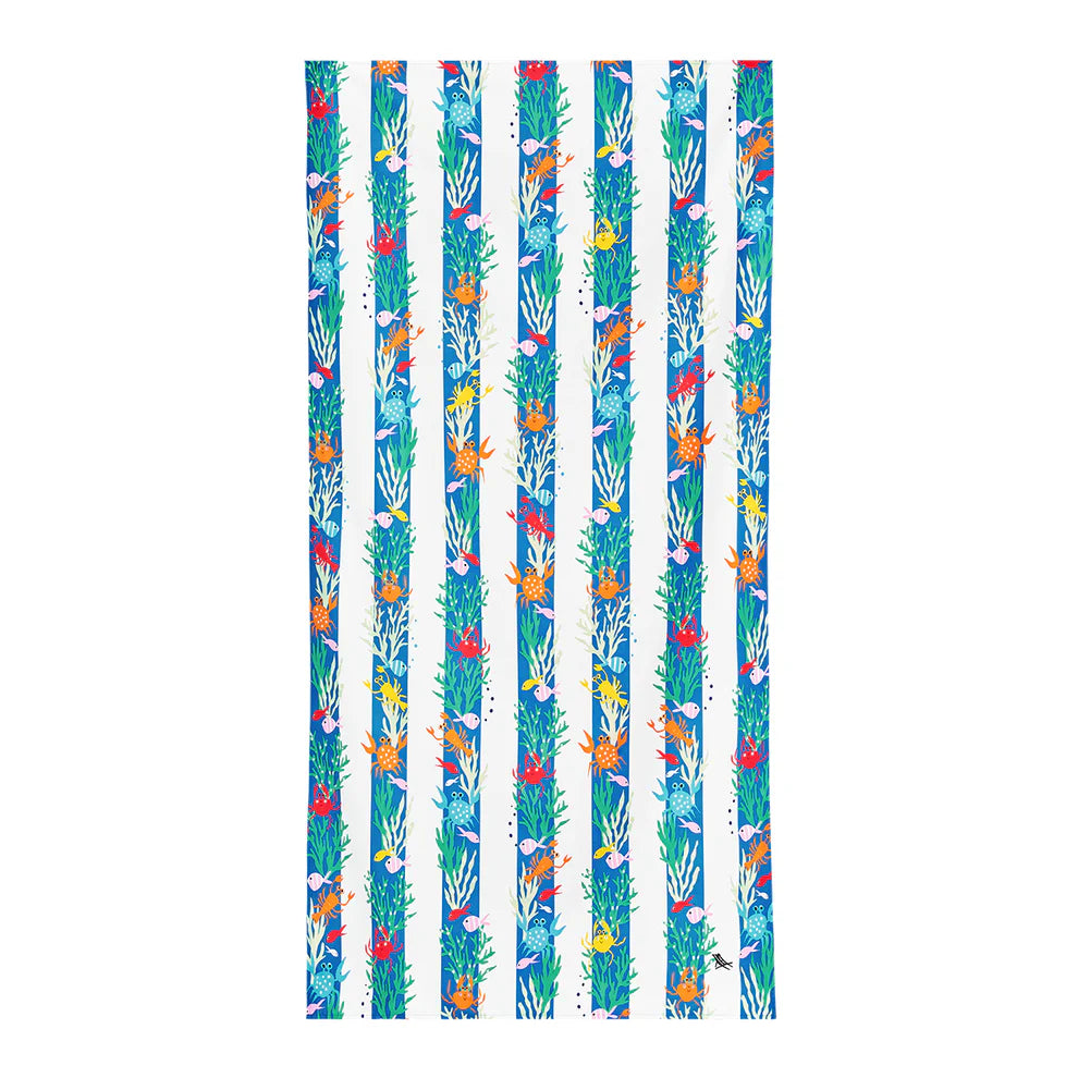 Dock & Bay Kids Beach Towel M - Beneath The Reef