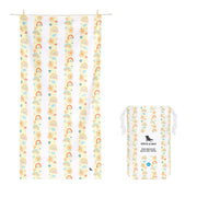 Dock & Bay Kids Beach Towel M - Rainbow Road