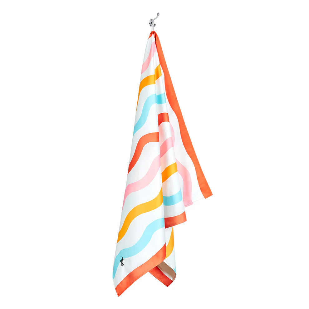 Dock & Bay Kids Beach Towel M -Squiggle Face