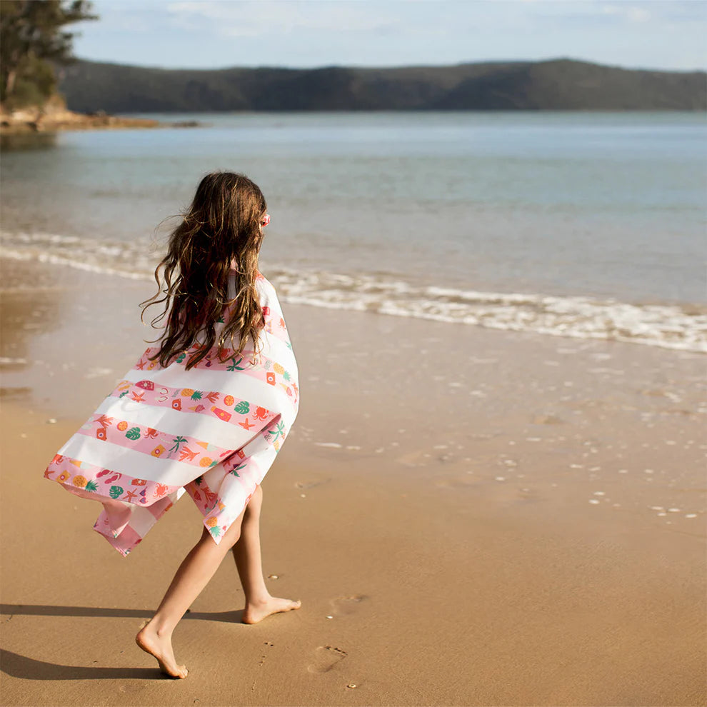 Dock & Bay Kids Beach Towel M - Vacay Vibes