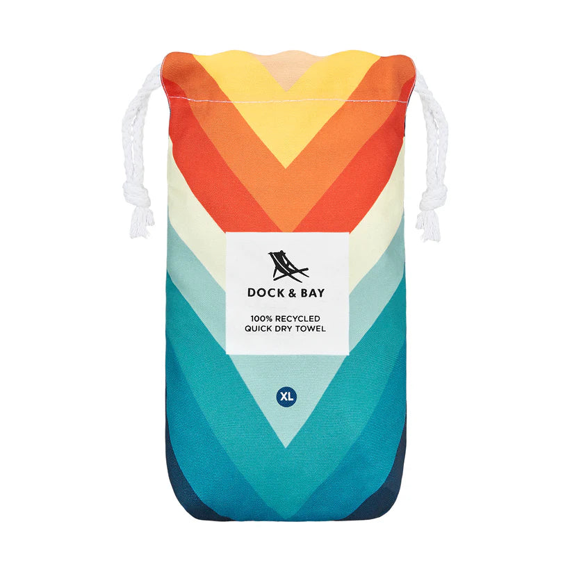 Dock & Bay Beach Towel XL - Chevron Chic