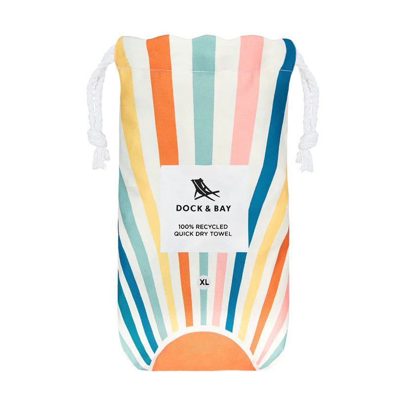 Dock & Bay Beach Towel XL - Rising Sun