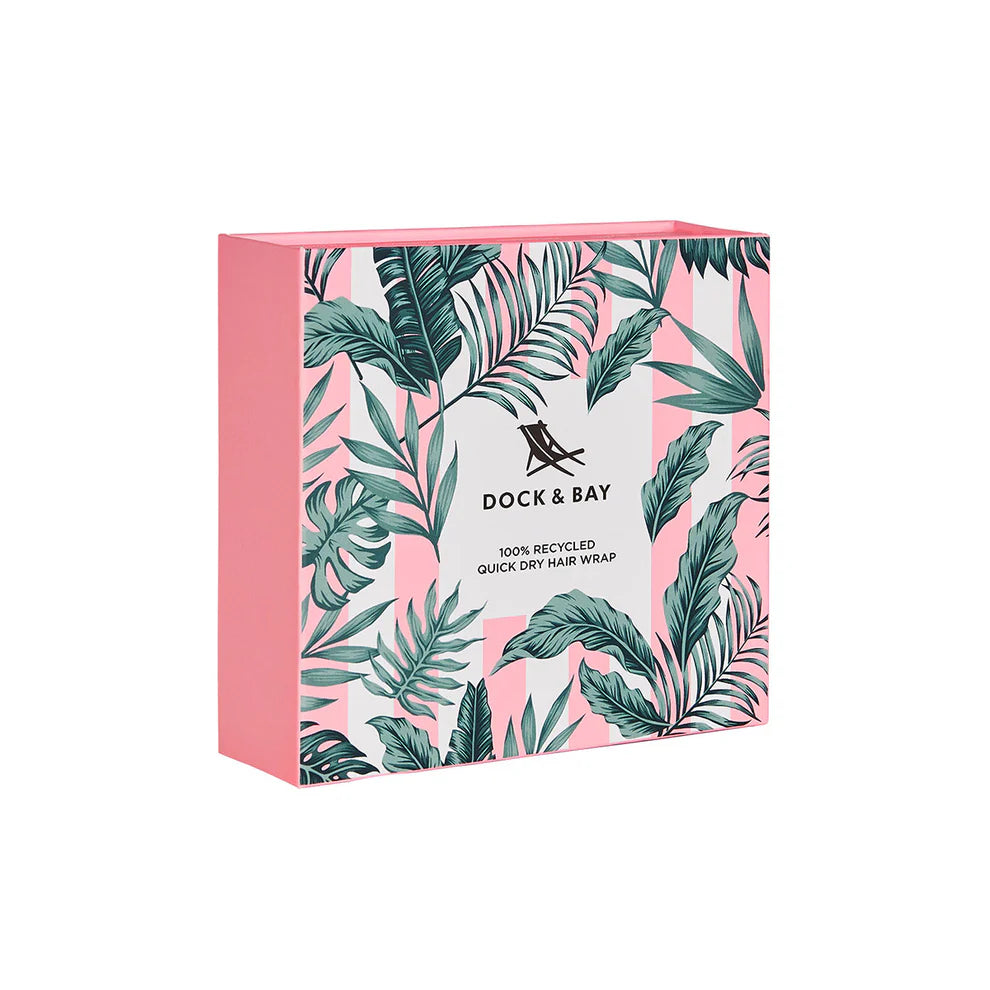 Quick Dry Hair Wrap - Banana Leaf Bliss