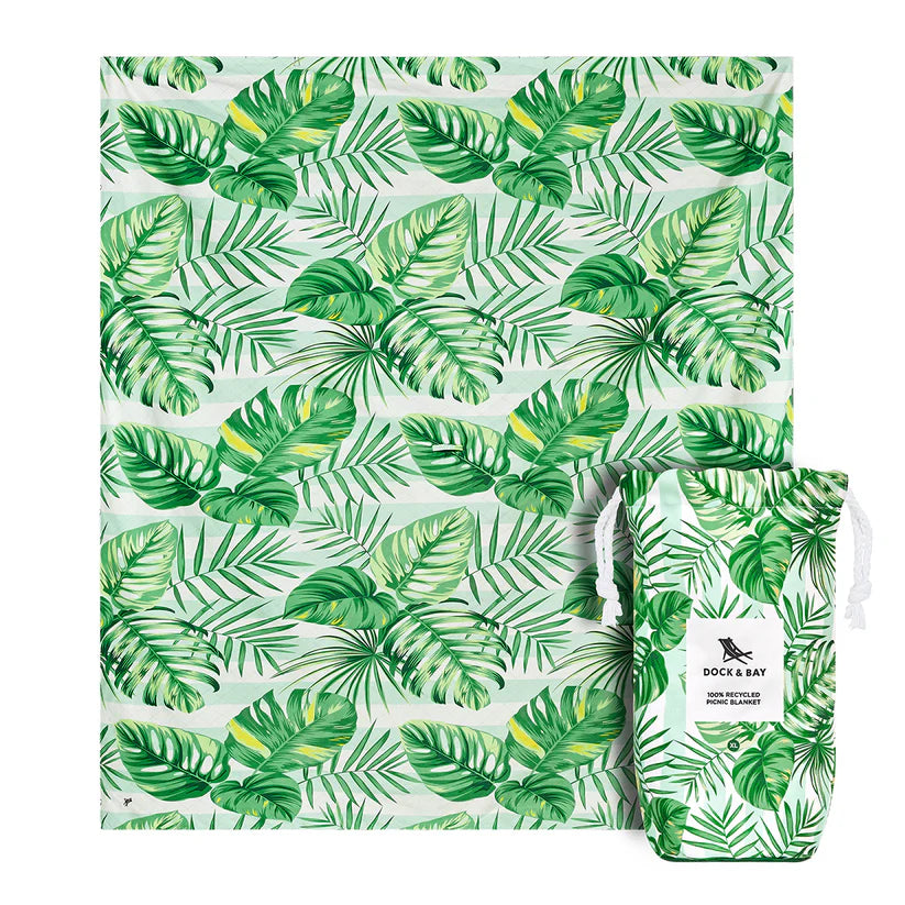 Dock & Bay Picnic Blanket XL - Palm Dreams