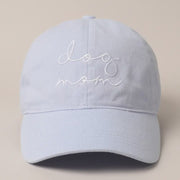 Dog Mom -  Embroidery Baseball Cap