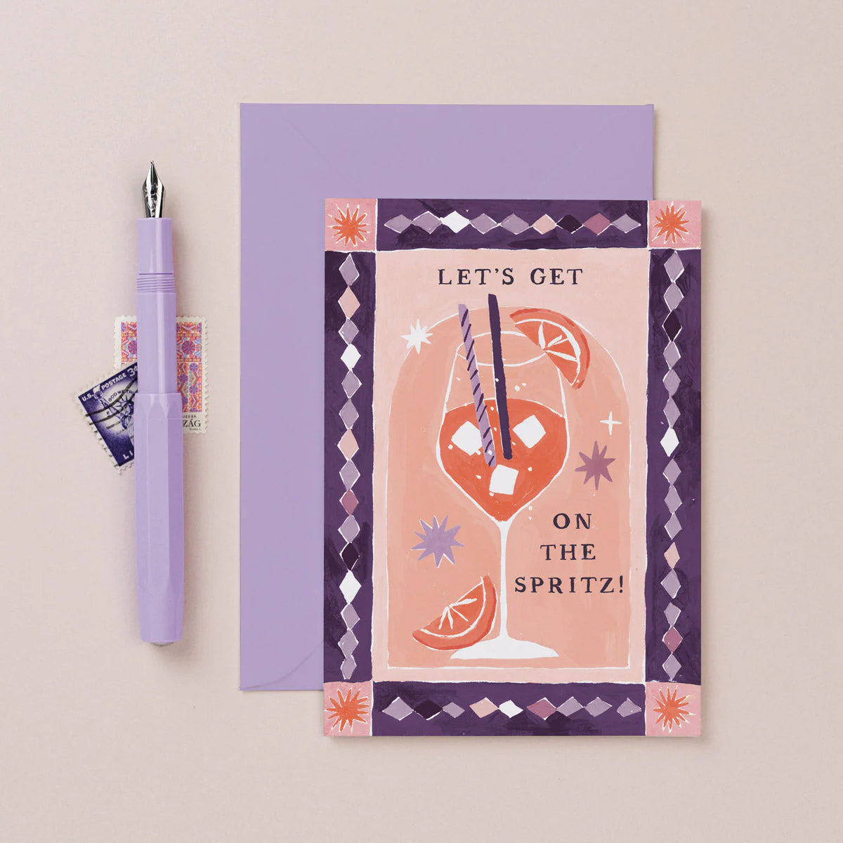 Aperol Spritz Birthday Card