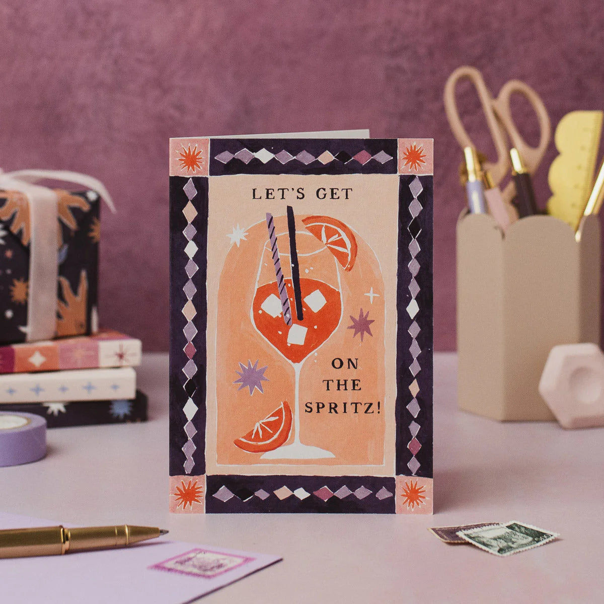 Aperol Spritz Birthday Card