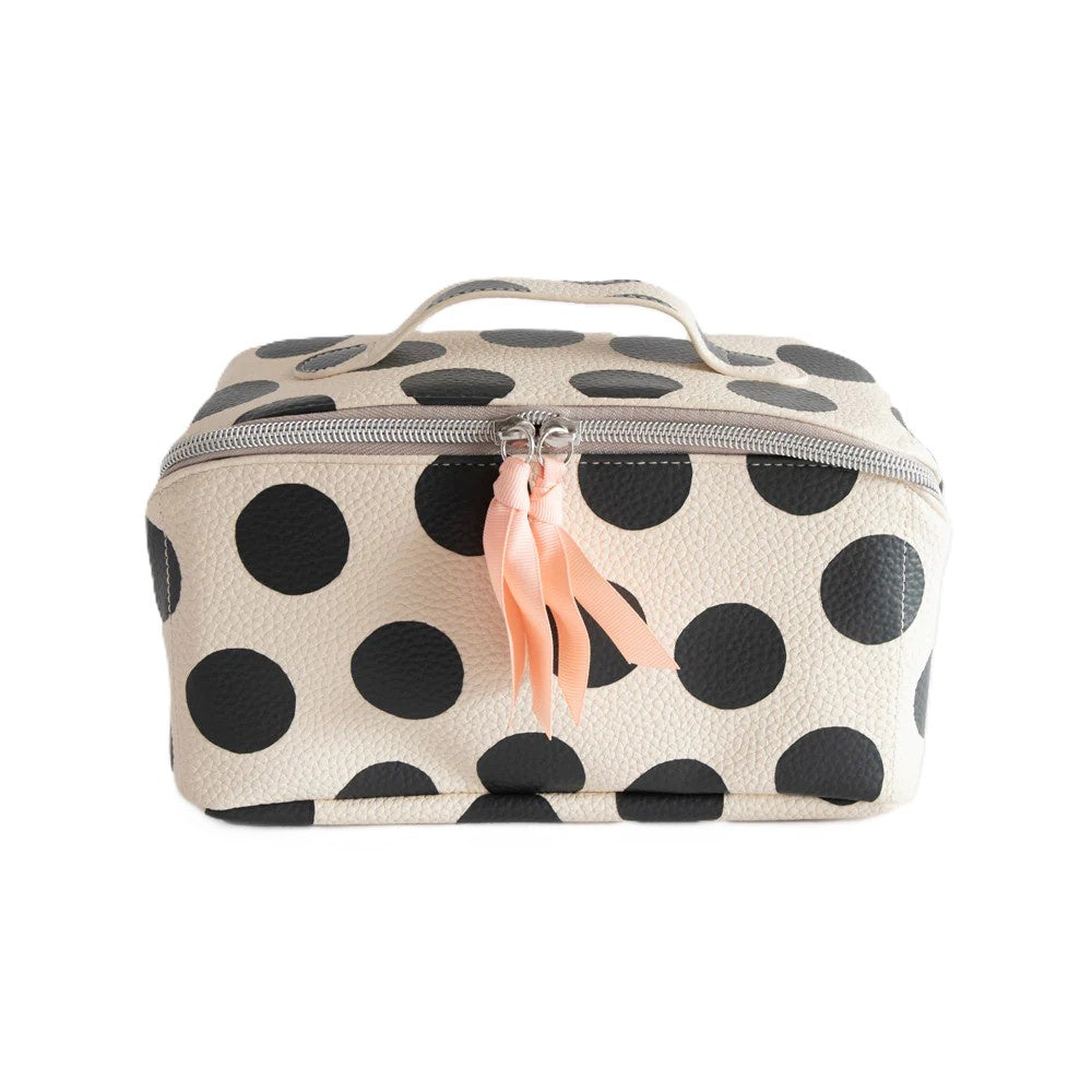 Flat Lay Wash Bag - Mono Spot