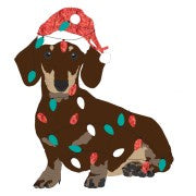 Christmas Gift Tags - Dachshund