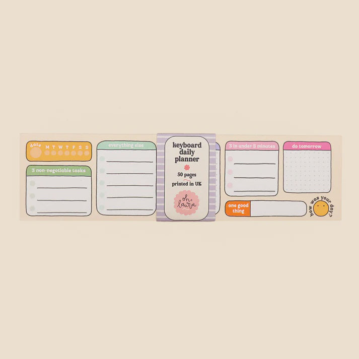 Keyboard Notepad - Daily Planner