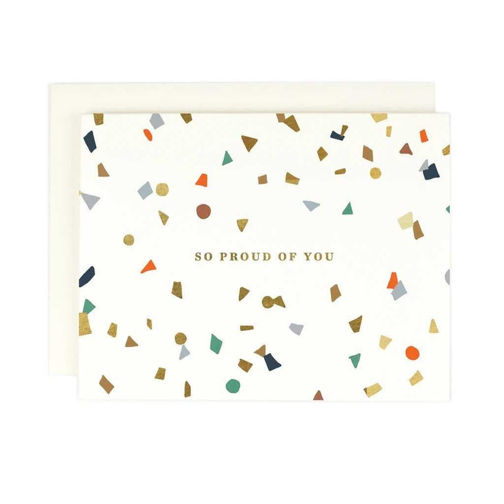 So Proud Of You Gold Foil Card