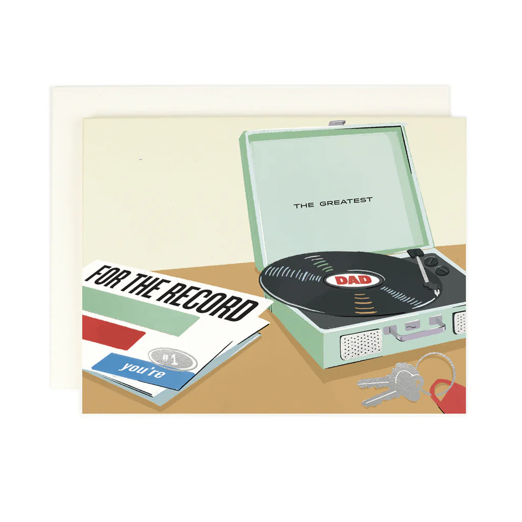 For The Record Dad Card