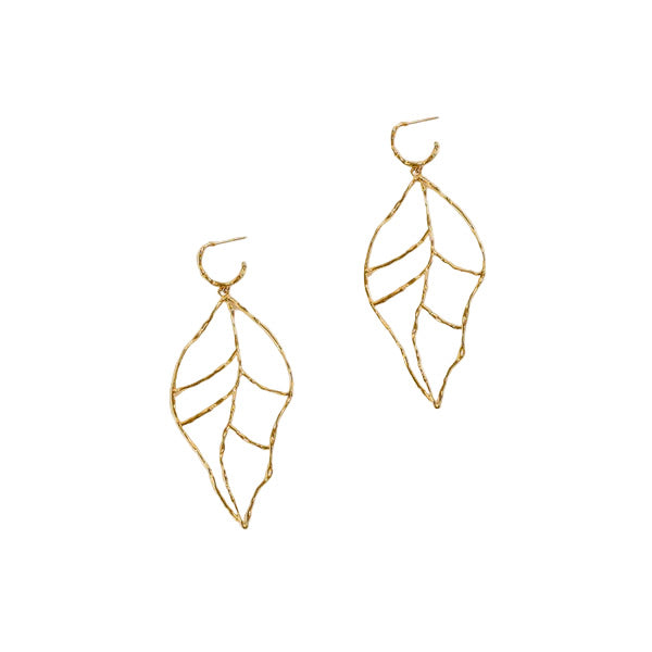 Eden Earrings - Leaf Of Learning