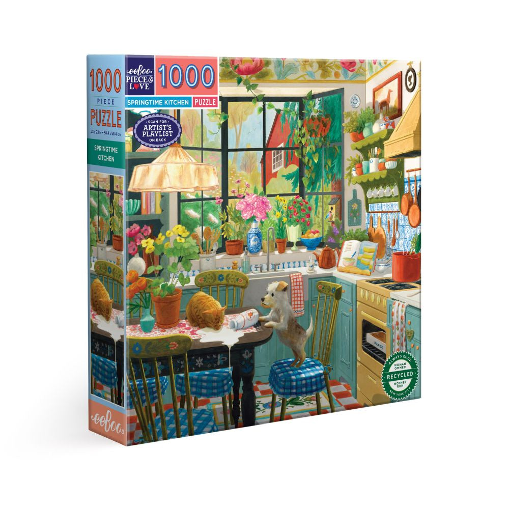 1000pc Puzzle - Springtime Kitchen