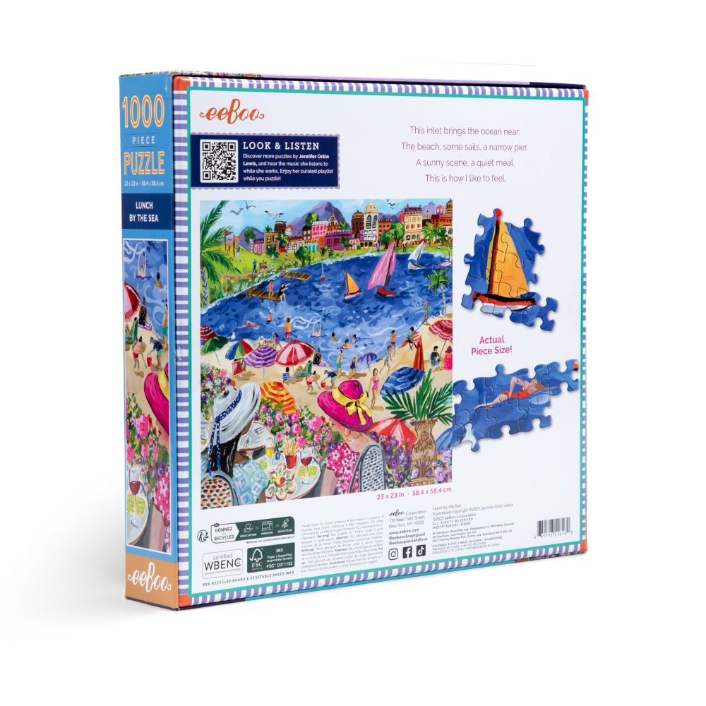 1000 Pc Puzzle - Lunch By The Sea