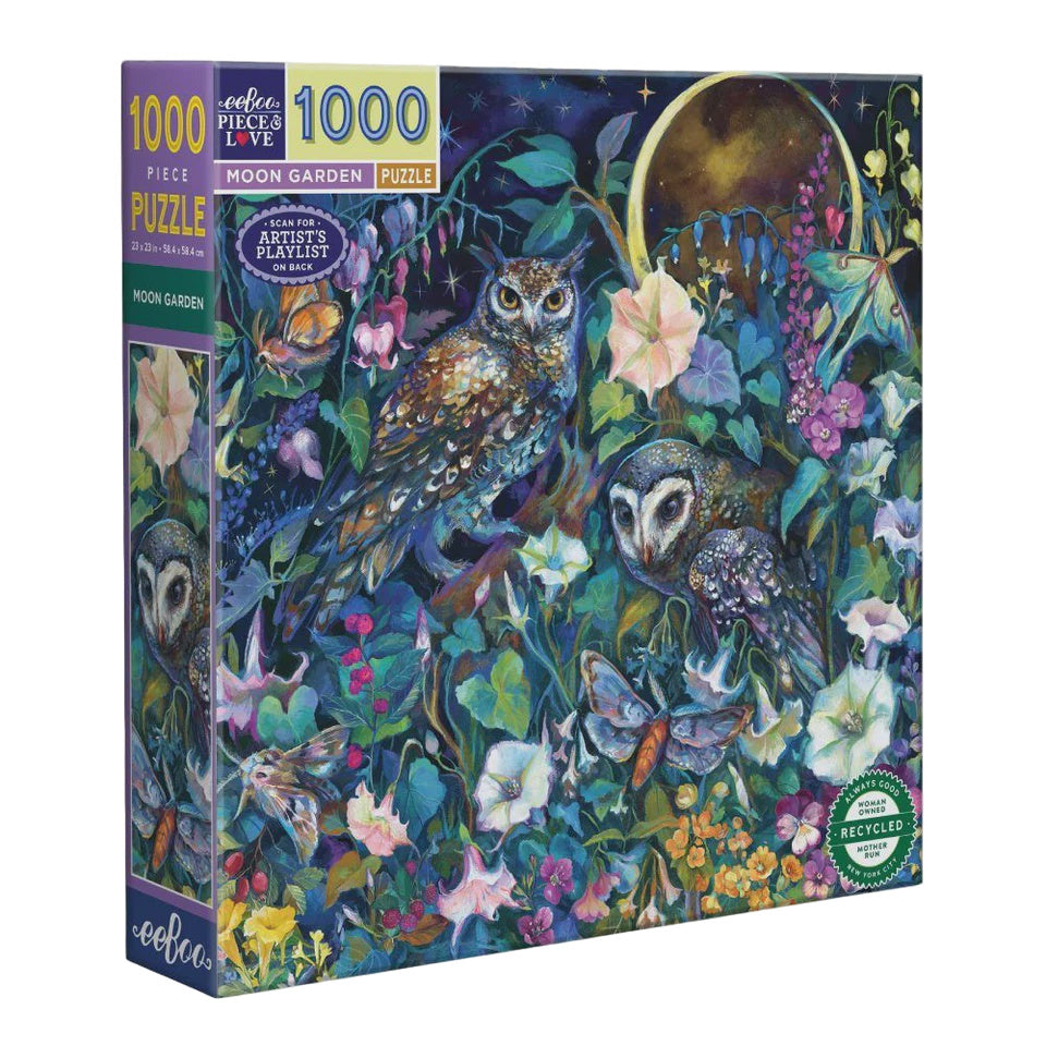 1000 Piece Puzzle - Moon Garden