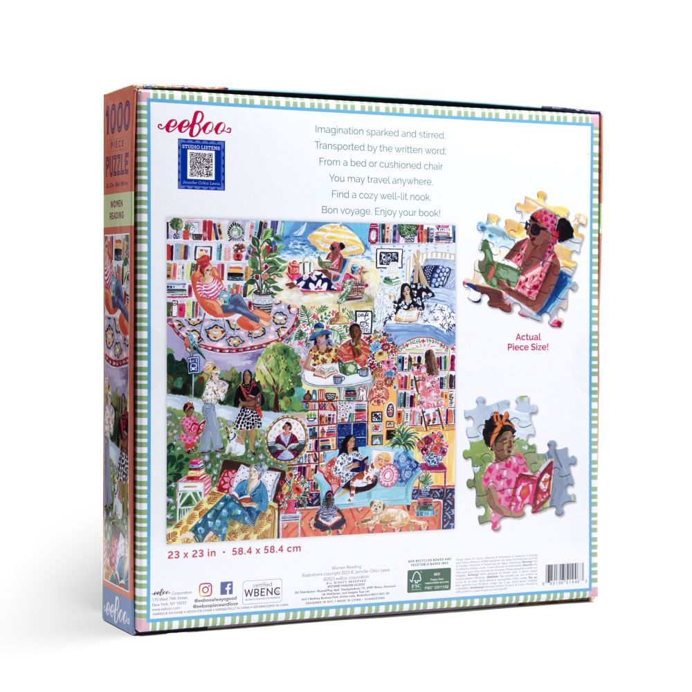 1000 Pc Puzzle – Women Reading