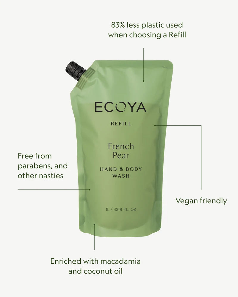 Hand & Body Wash Refill - French Pear
