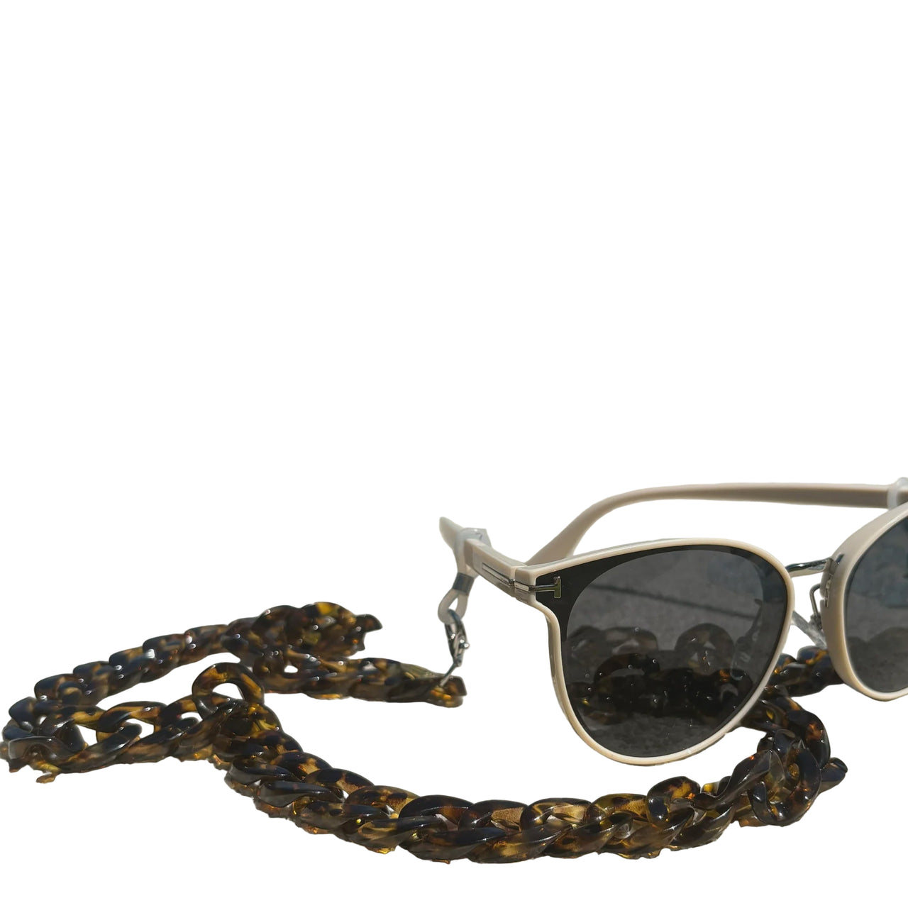 Glasses Chain Chunky - Classic Tortoise Shell