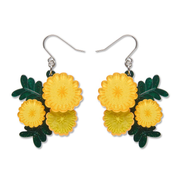 Sunshine Wattle Drop Earrings
