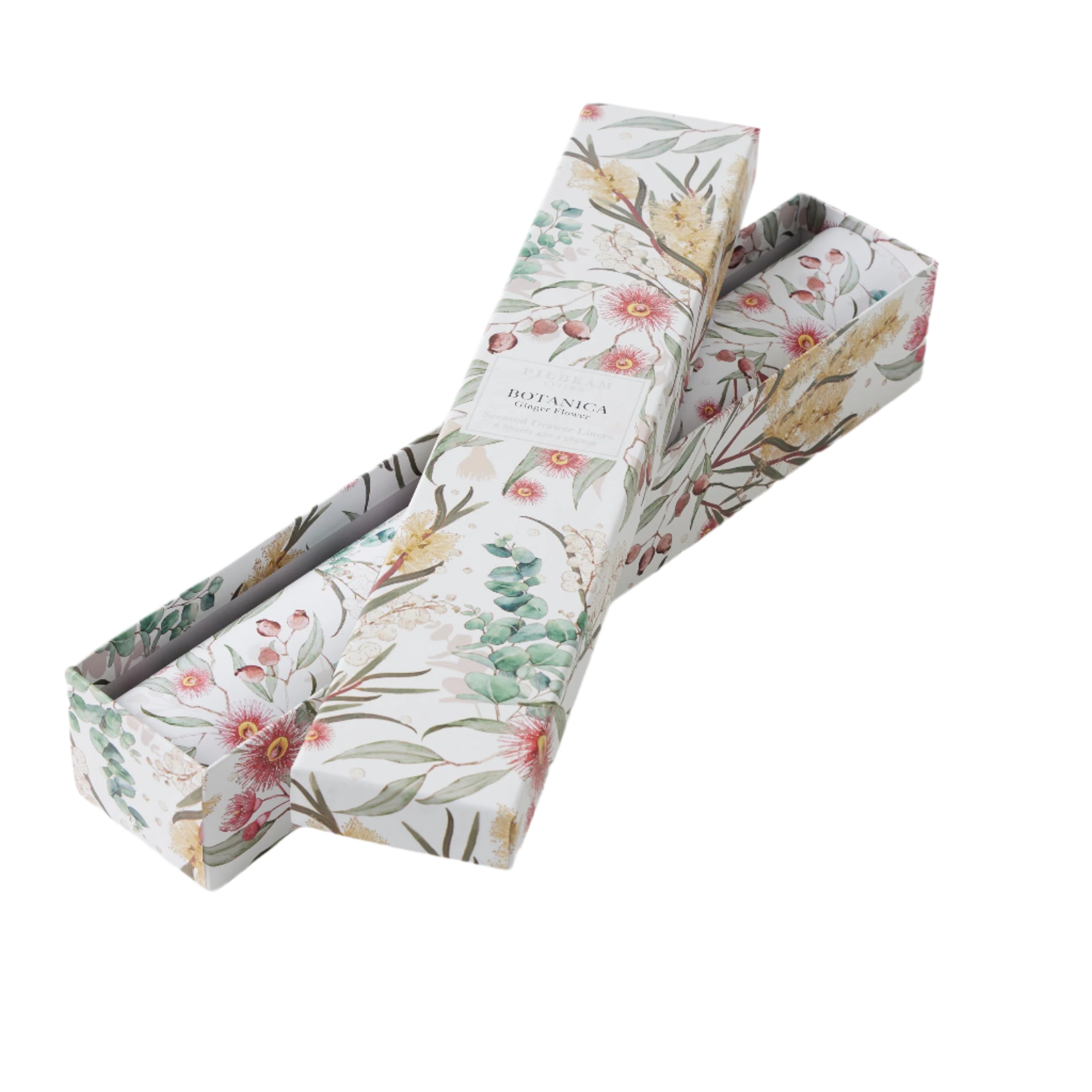 Scented Drawer Liners (6) - Botanica Ginger Flower