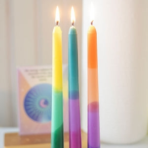 Taper Candles - Dipped Aura Energy