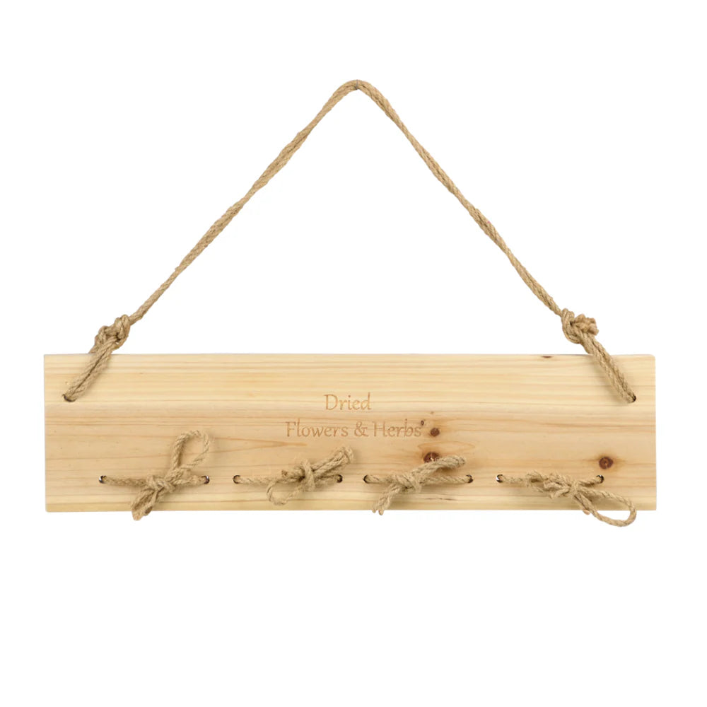 Wooden Herb & Flower Drying Rack
