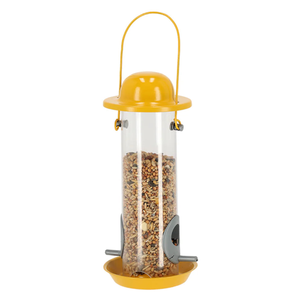 Nature Shades Silo Bird Feeder - Ochre