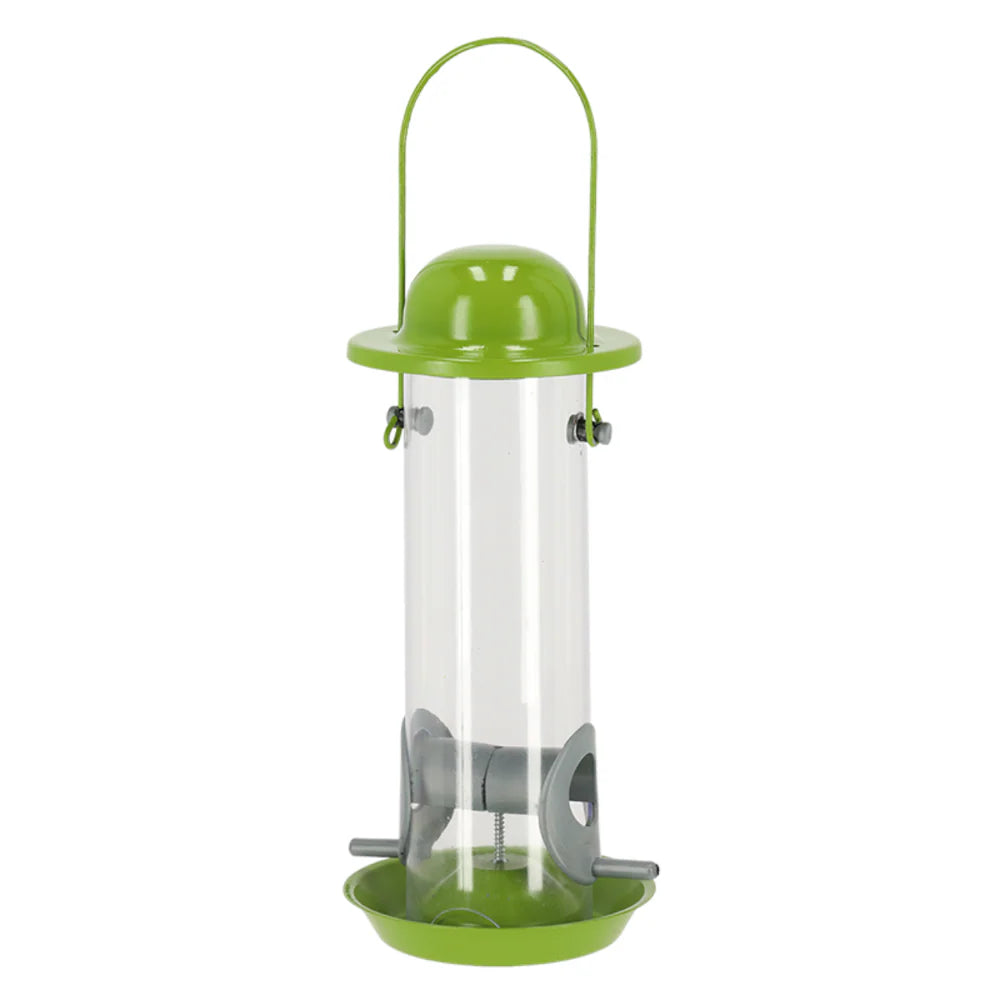 Nature Shades Silo Bird Feeder - Green
